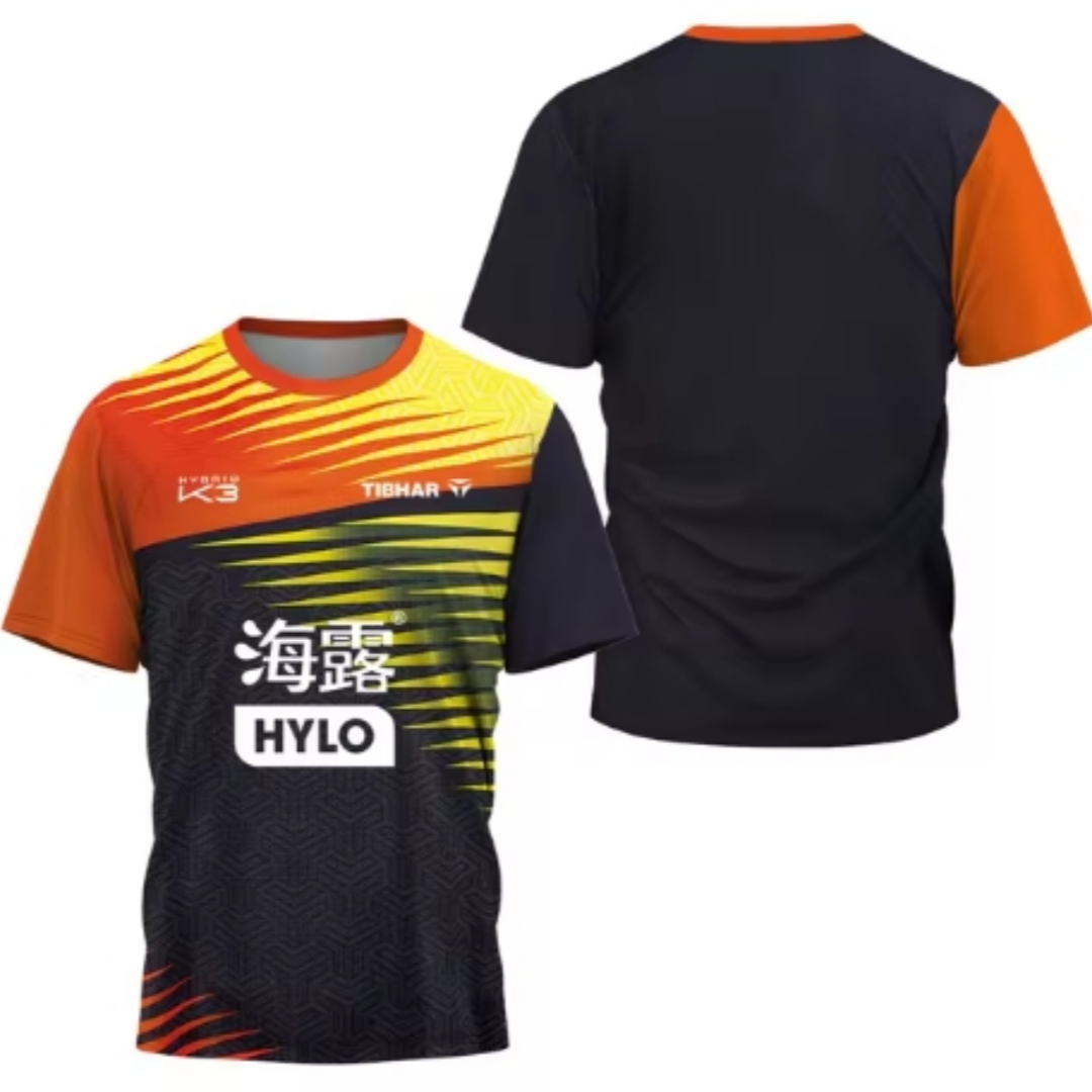 Table Tennis Jersey - 2024 Summer New Triangle Fragment Men's