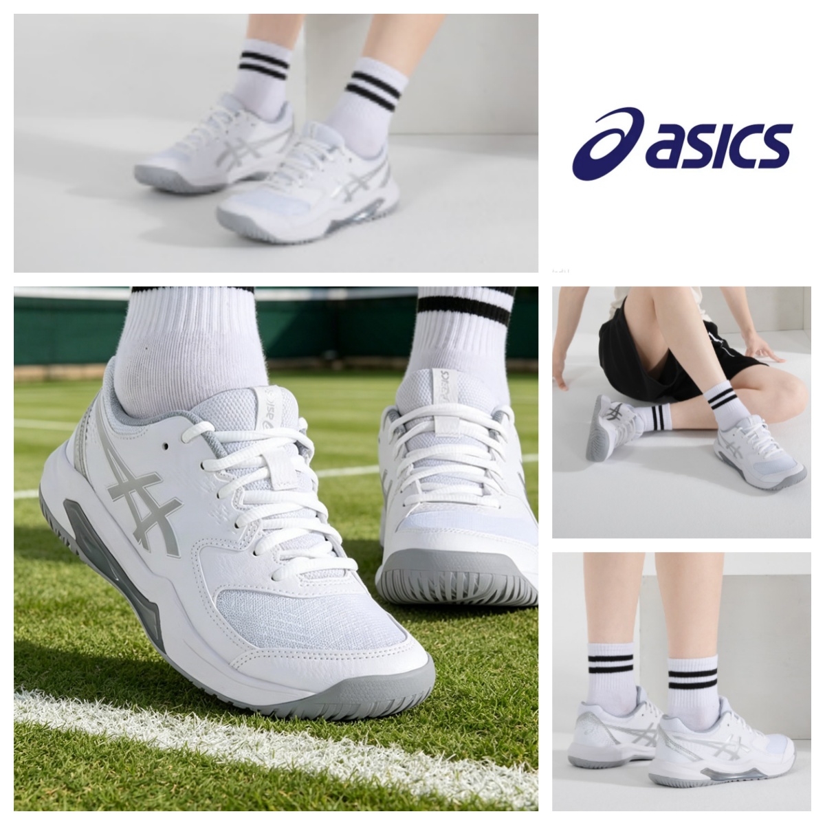 Table Tennis Shoes Asics - Asics Women Tennis Shoes, Breathable Non-slip