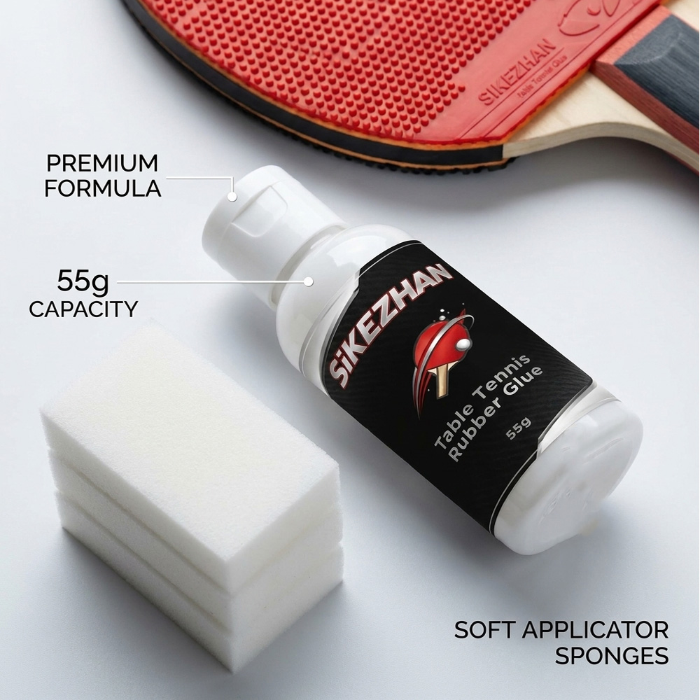 55G Table Tennis Rubber Glue P - Table Tennis Bat review and price