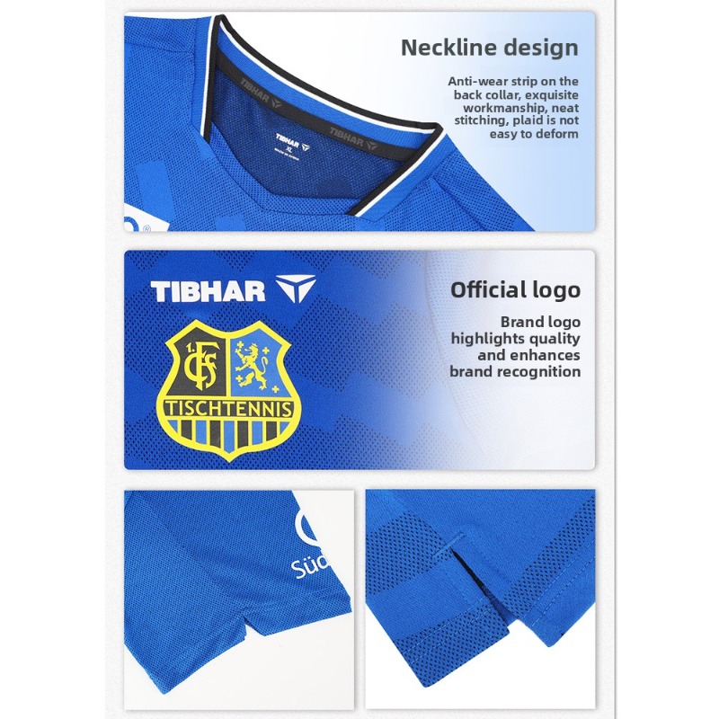 TIBHAR table tennis sportswear - Table Tennis Zhendong review and price