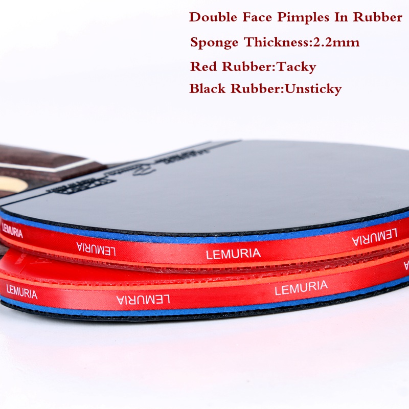 Lemuria EBENHOLZ-Table Tennis  - Table Tennis Forehand Rubber review and price