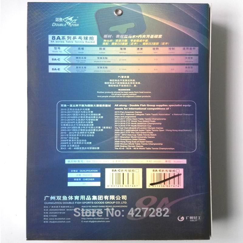 Original Double Fish Table Ten - Table Tennis Forehand Rubber review and price