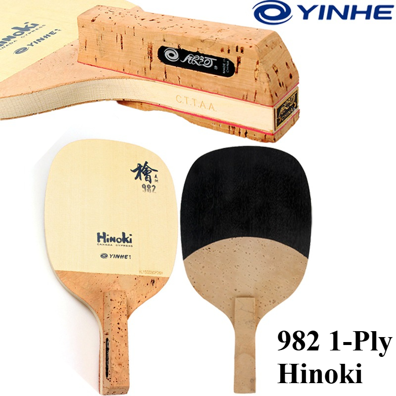 YINHE 982 1-Ply Solid Hinoki T - Table Tennis Usa review and price