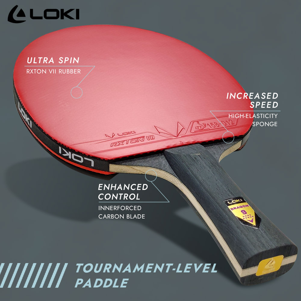 LOKI 9 Star Table Tennis Racke - Table Tennis Zhang Jike review and price