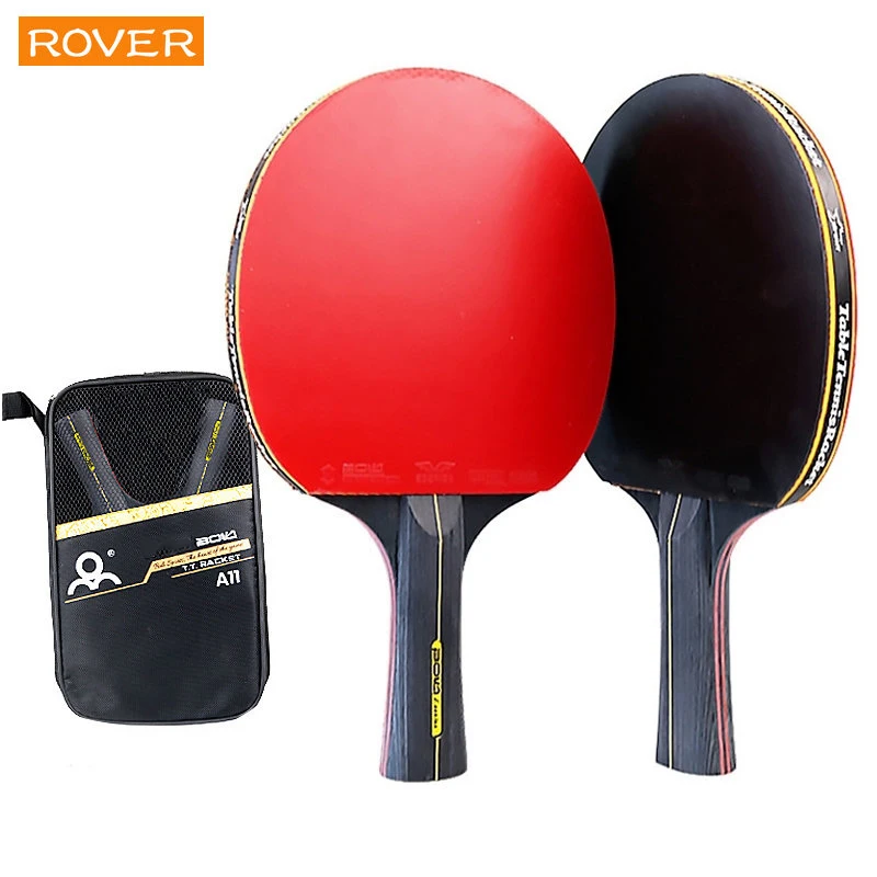 5/6 Star Table Tennis Racket 2 - Table Tennis Forehand Rubber review and price