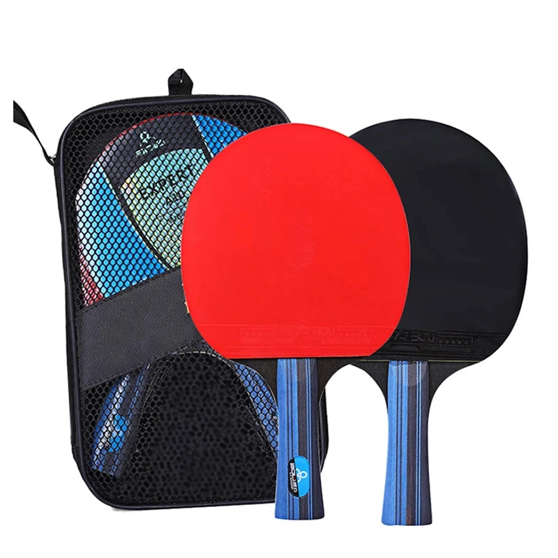 5/6 Star Table Tennis Racket 2 - Table Tennis Forehand Rubber review and price