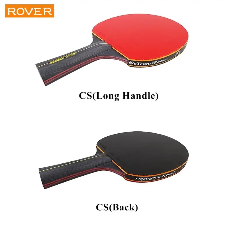 5/6 Star Table Tennis Racket 2 - Table Tennis Forehand Rubber review and price