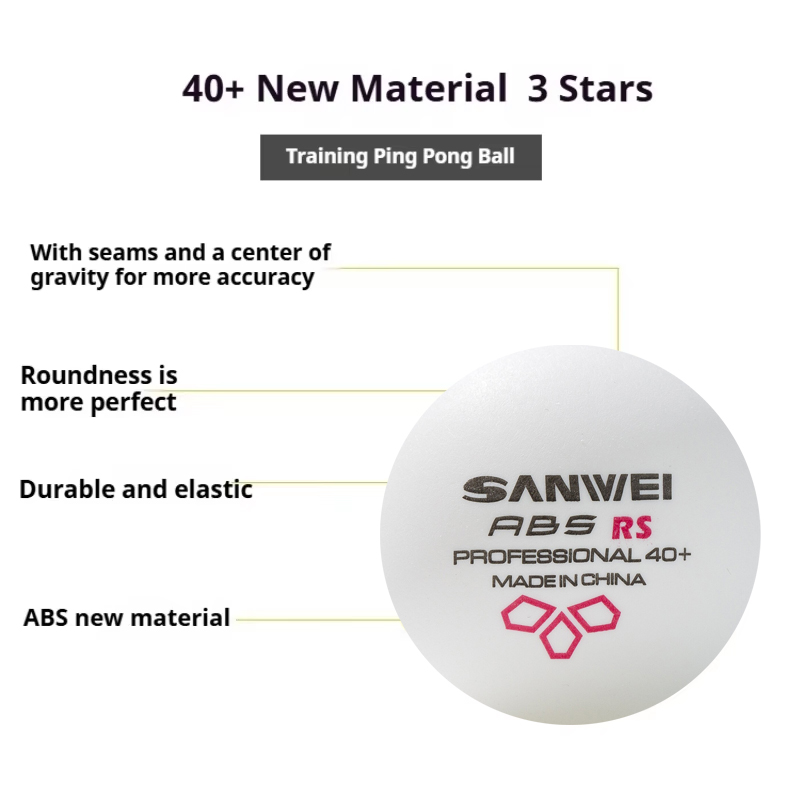 SANWEI RS40+ 3 Star Table Tenn - Table Tennis Game Pc review and price