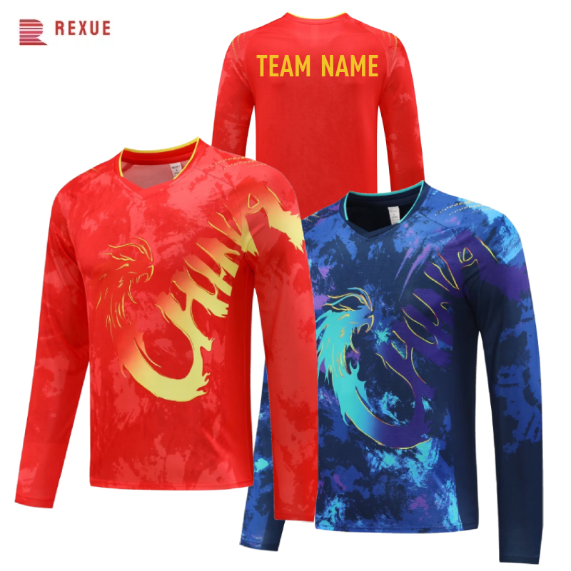 China Dragon Long Sleeve Table - Table Tennis Jersey review and price