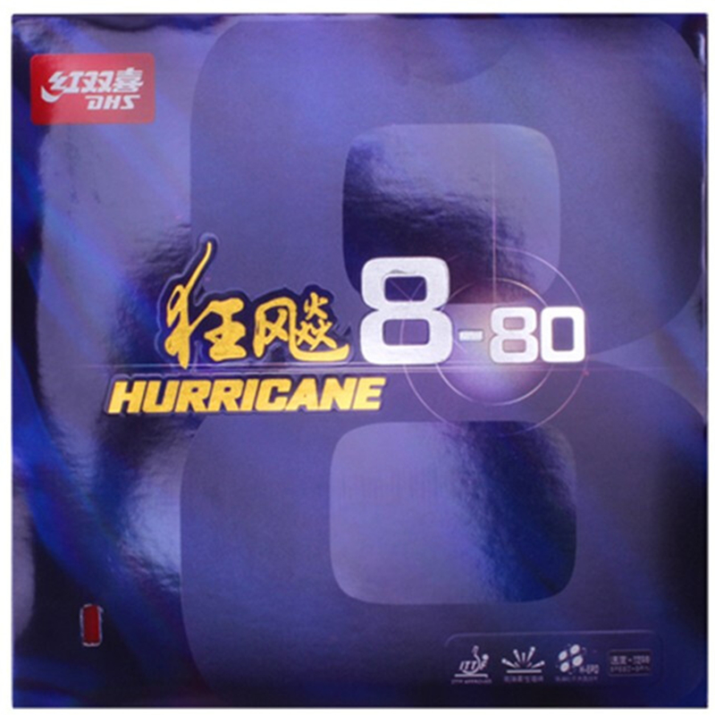 DHS Original Hurricane8-80 Hur - Table Tennis Forehand Rubber review and price