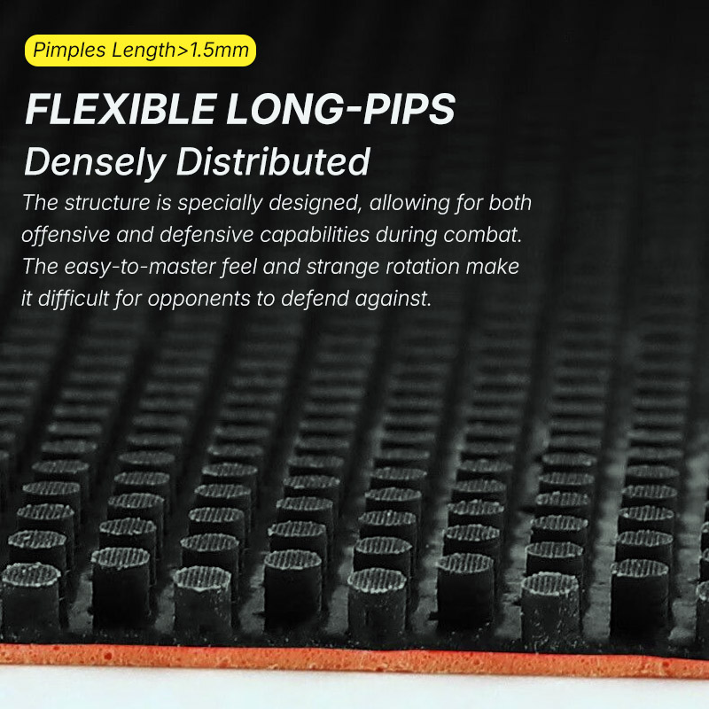 YINHE NEPTUNE Long Pimples Tab - Table Tennis Defense review and price