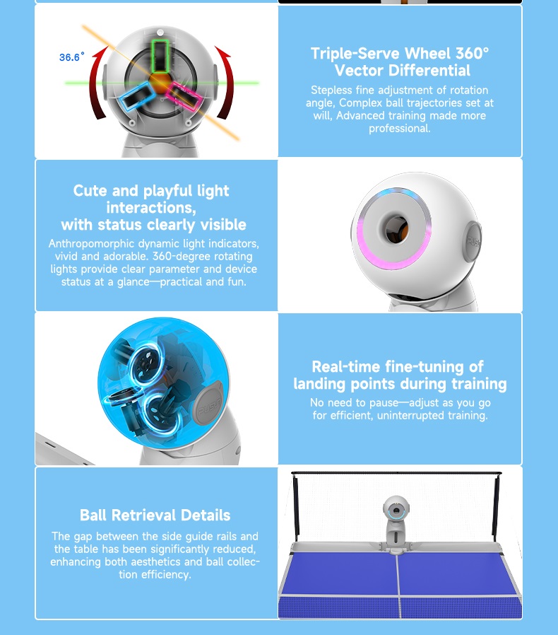 Upgraded Version Electric Inte - Table Tennis Usa review and price