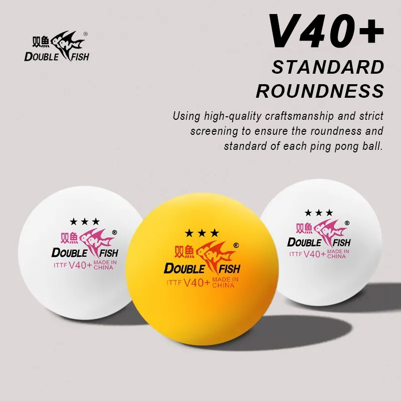 DOUBLE FISH 3 Star V40+ 30/50/ - Table Tennis Game Pc review and price