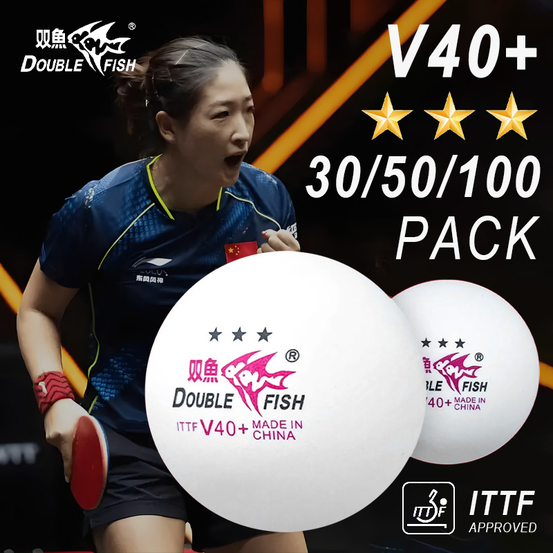 DOUBLE FISH 3 Star V40+ 30/50/ - Table Tennis Game Pc review and price