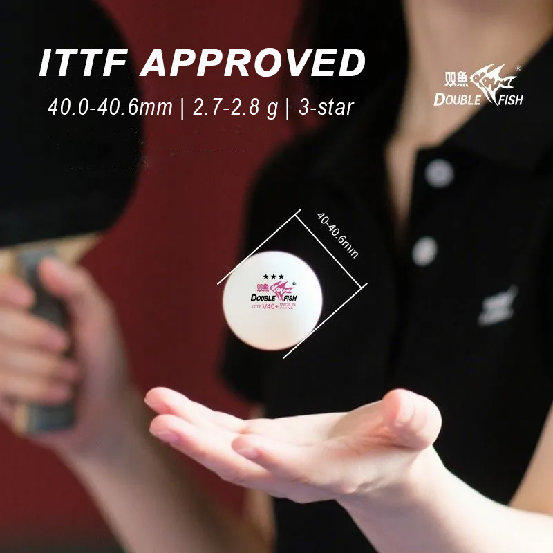 DOUBLE FISH 3 Star V40+ 30/50/ - Table Tennis Game Pc review and price