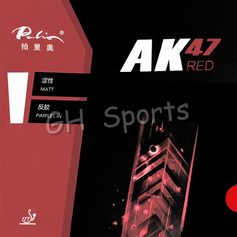 Palio AK47 AK 47  AK-47 RED Ma - Table Tennis Forehand Rubber review and price