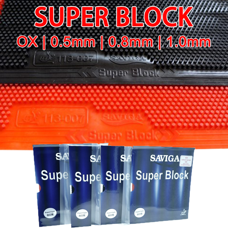 SAVIGA SUPER BLOCK OX Long Pip - Table Tennis Defense review and price
