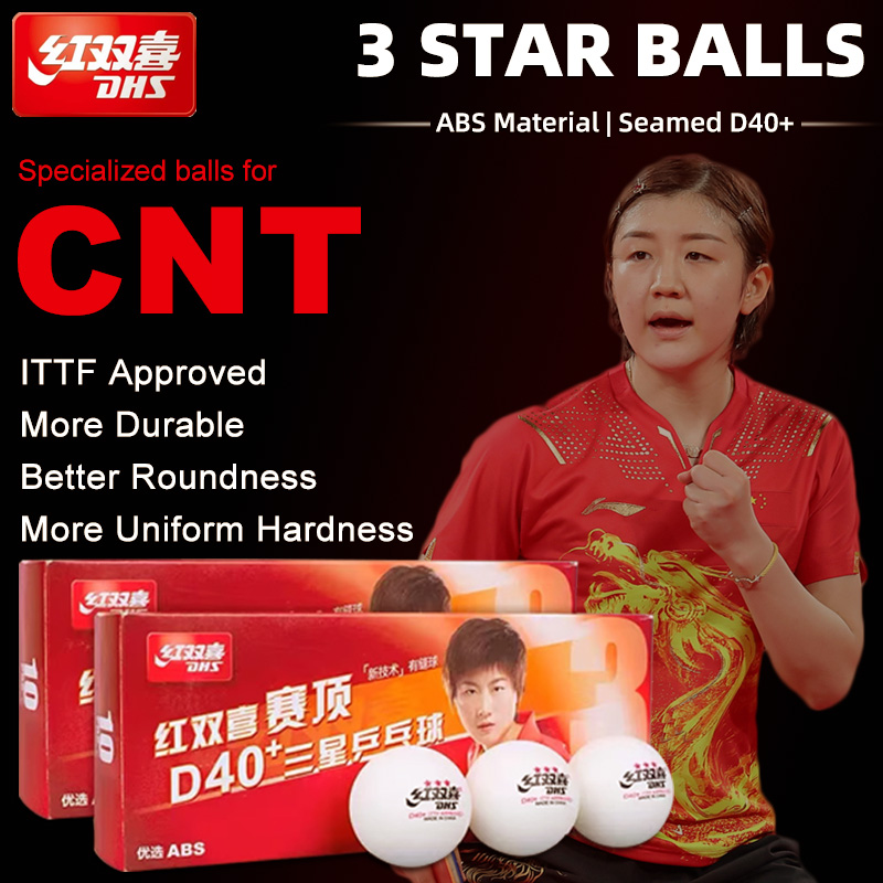 DHS D40+ DJ40+ Ping Pong Balls - Table Tennis Game Pc review and price