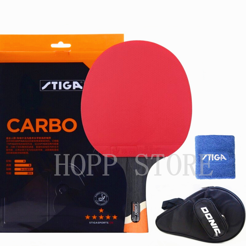 STIGA 6 Star Racket Offensive  - Table Tennis Forehand Rubber review and price